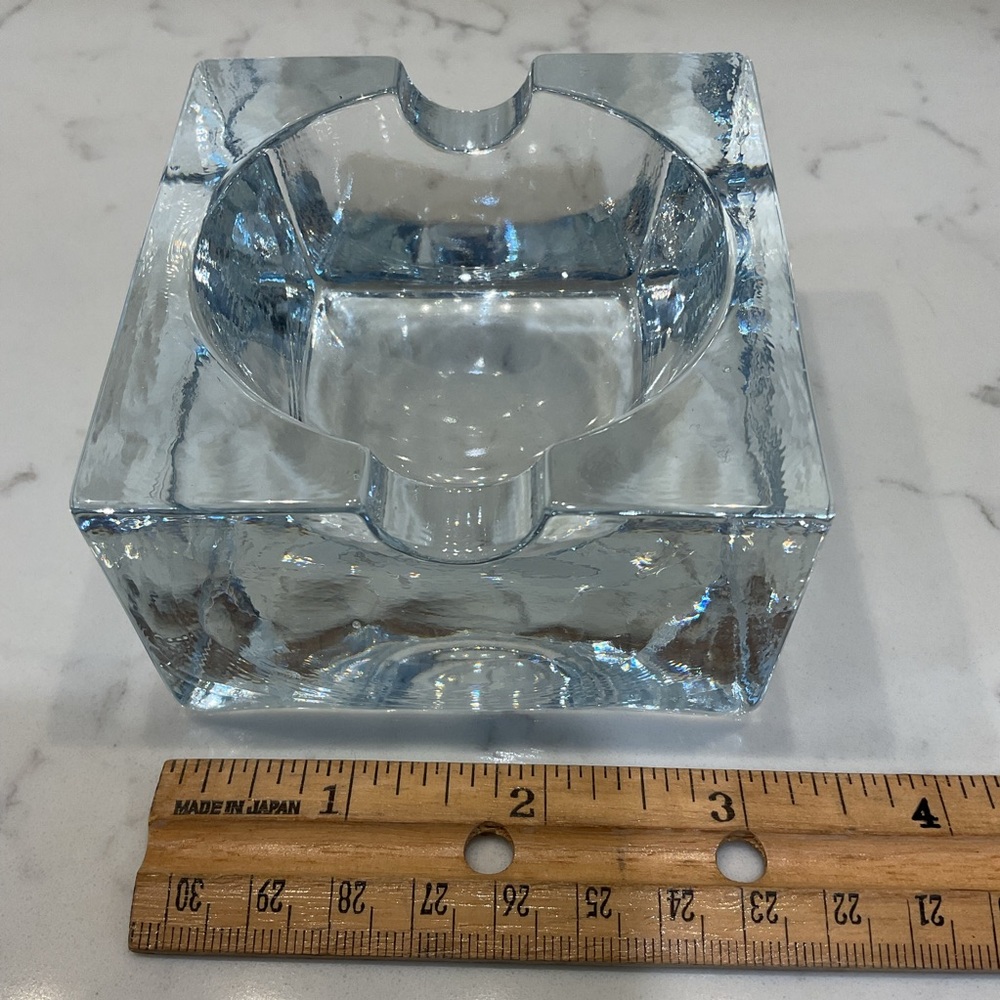 Gorgeous Vintage Crystal Ashtray - Picture 2 of 6